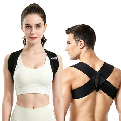 Back Posture Corrector Brace, Adjustable Clavicle Spine Belt for Upper Back Shoulder, Lumbar Posture Correction Body Shaper
