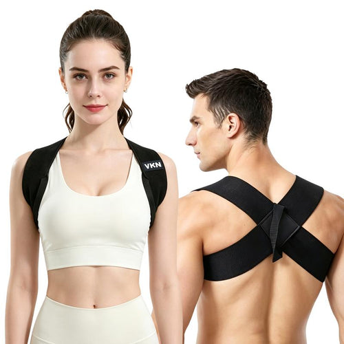 Back Posture Corrector Brace, Adjustable Clavicle Spine Belt for Upper Back Shoulder, Lumbar Posture Correction Body Shaper